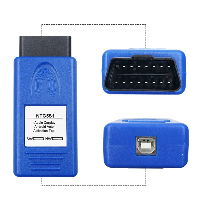 NTG5 S1 for Benz Car Activation Tool Mercede.s CarPlay Android Auto OBD Adapter Plug & Play