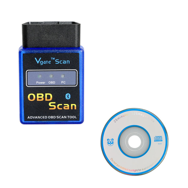 ELM327 Vgate Scan Advanced OBD2 Bluetooth Scan Tool(Support Android And Symbian) Software V2.1 Hardware V1.5