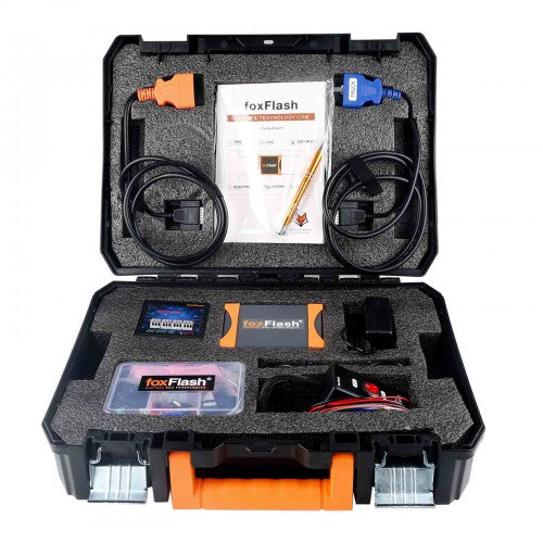 FoxFlash Chiptuning Tool Master Version V1.4.2foxflash V1.4.2software  firmware version FW:D087 Supports VR Reading, Auto Checksum and Super Strong ECU, TCU Clone(US/EU stock)