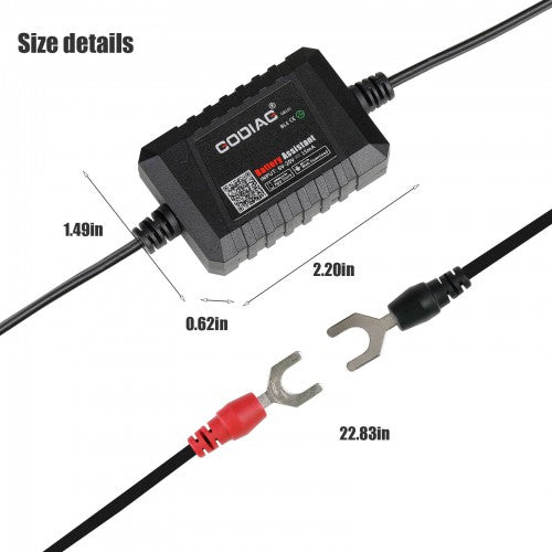 GODIAG GB101 Battery Assistant BlueTooth 4.0 Automotive Battery Load Tester Diagnositic Analyzer Monitor for Android & iOS
