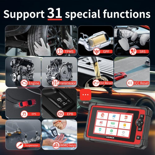 2 Years Update LAUNCH X431 CRP919E Global Version Full System Car Diagnostic Tools  Code Reader Scanner
