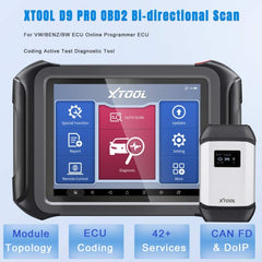2023 XTOOL D9 PRO Car Diagnostic Tool Support ECU Online Programming