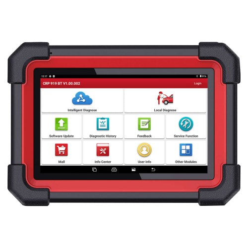 Global Version Launch CRP919E BT Diagnostic Scanner with Bluetooth Supports CAN FD DoIP and ECU Coding