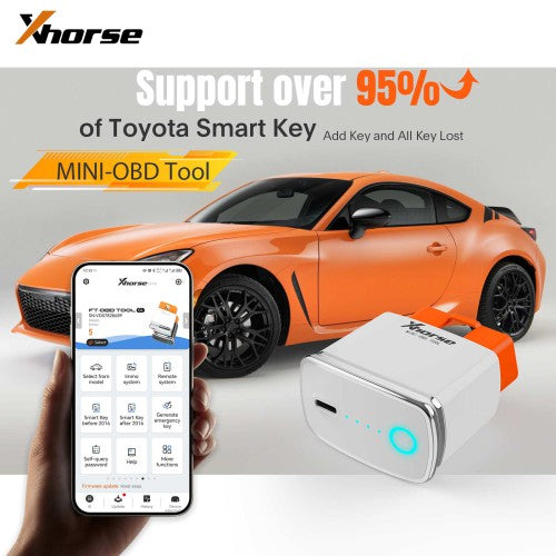 2023 Xhorse MINI OBD Tool FT-OBD for Toyota Smart Key