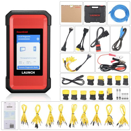 Launch X431 V+5.0 PRO3 10.1inch Tablet with X-431 SmartLink C 2.0 Heavy-duty Truck Module for 12V Passenger and 24V Trucks
