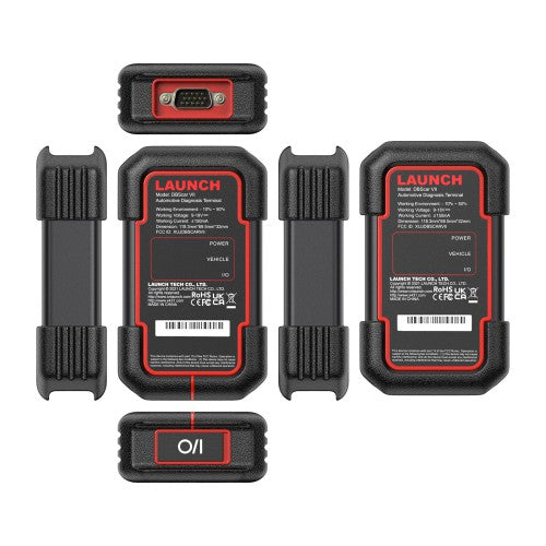 Launch X431 V+5.0 PRO3 10.1inch Tablet with X-431 SmartLink C 2.0 Heavy-duty Truck Module for 12V Passenger and 24V Trucks