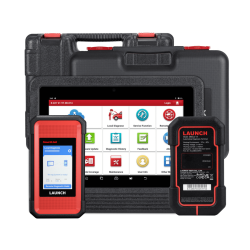 Launch X431 V+5.0 PRO3 10.1inch Tablet with X-431 SmartLink C 2.0 Heavy-duty Truck Module for 12V Passenger and 24V Trucks