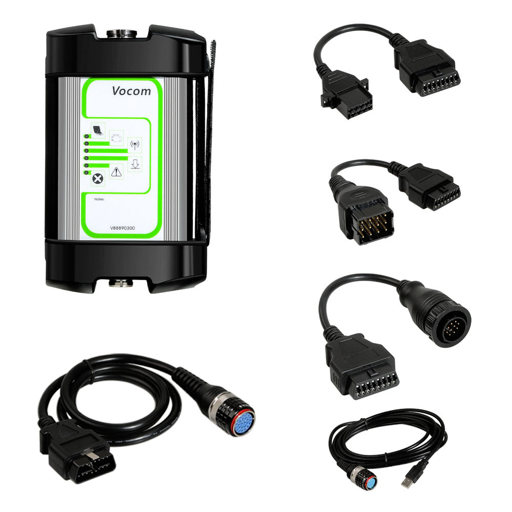 V-olvo Vocom 88890300 Interface Adapter for V-olvo/R-enault/UD/Mack Truck Diagnose Round Interface( V-olvo)