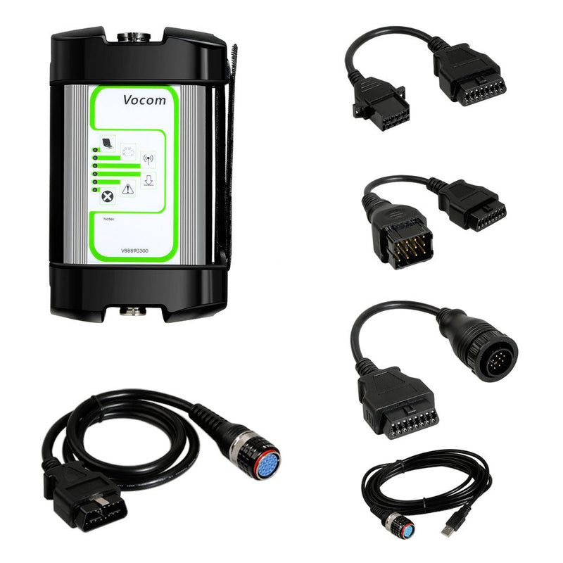 V-olvo Vocom 88890300 Interface Adapter for V-olvo/R-enault/UD/Mack Truck Diagnose Round Interface( V-olvo)