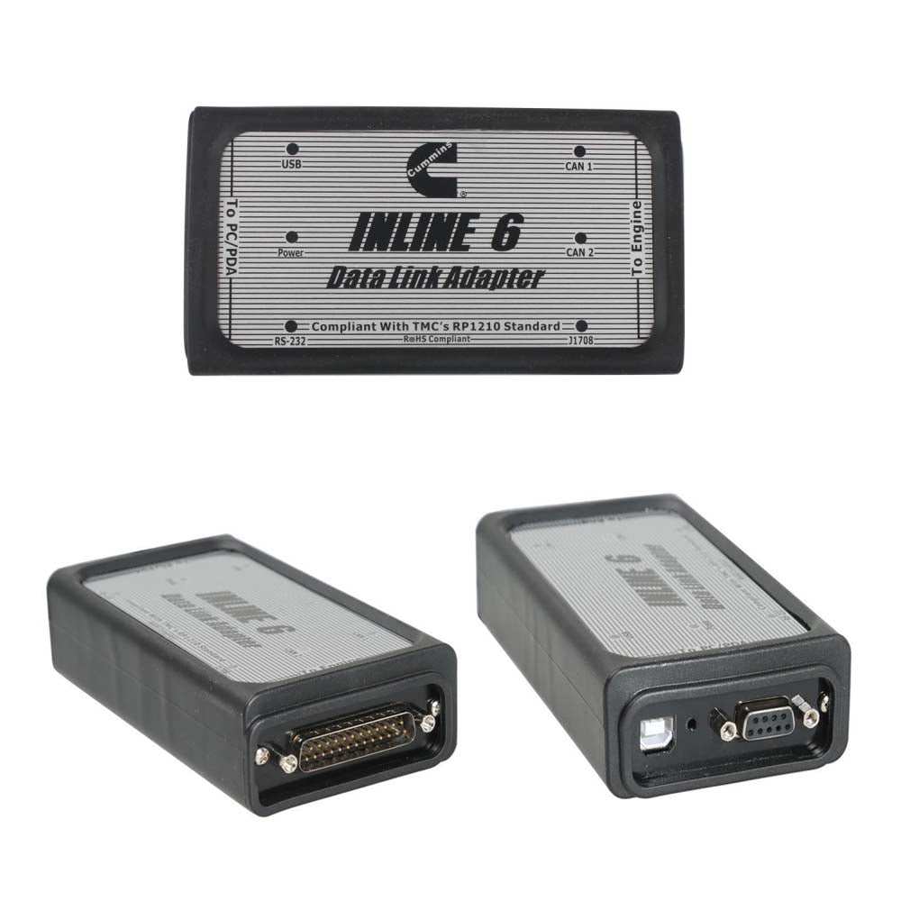 Cummins INLINE 6 Data Link Adapter Cummins Diesel Truck Diagnostic Tool with Lenovo X220 Laptop Ready to Work