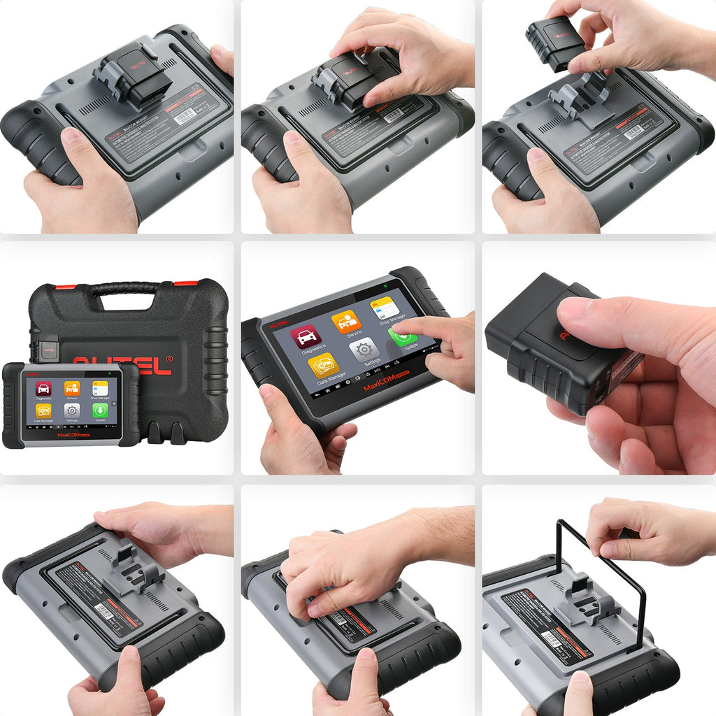 Autel MaxiCOM MK808BT PRO full Bi-Directional Car Diagnostic Scan Tool Supports BT506, 28+ Services, FCA AutoAuth PK MX808S MK808S