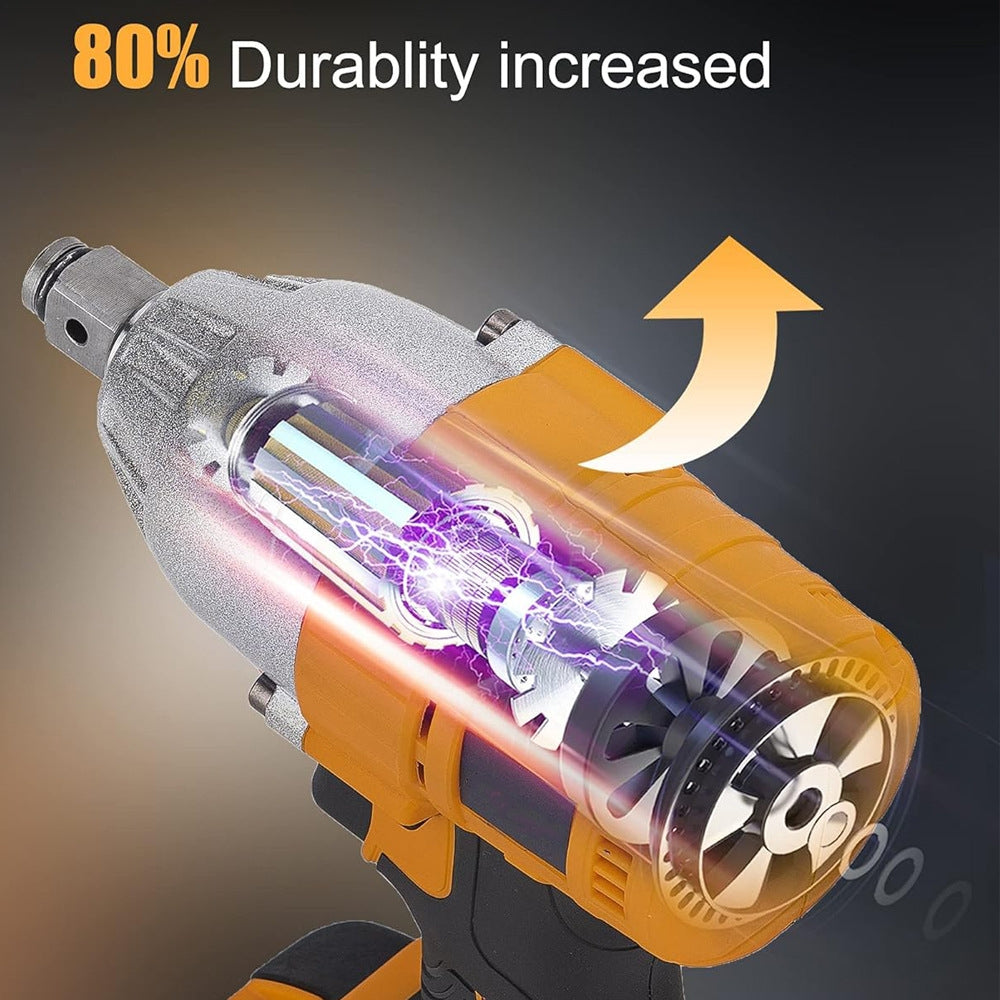 Brushelss Power Impact Wrench New upgrade 21V 4.0 one battery one charger