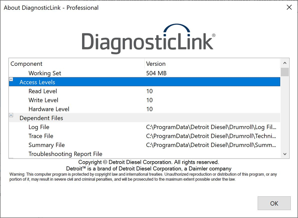 Detroit Diesel Diagnostic Link DDDL 8.20 SP1 level 10 with TS 2024.09 Remote Installation
