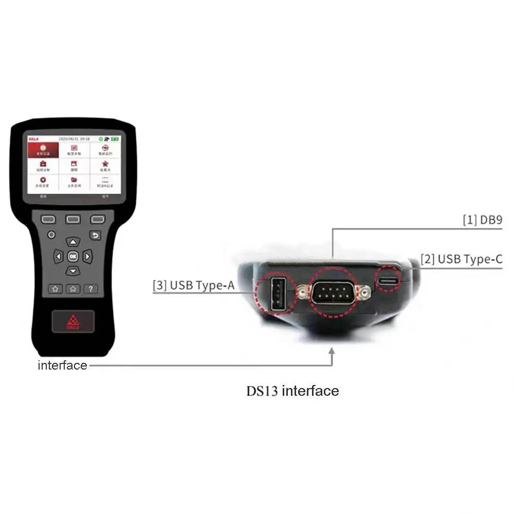 DS13C Diagnostic Tool Handheld Programmer For Curtis AC DC Motor Controller