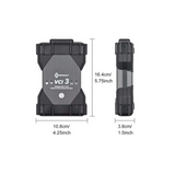 VCI3 V237 Renault CAN Clip WiFi Diagnostic Tool OBD2 ECU Programming With Bi-Directional Control
