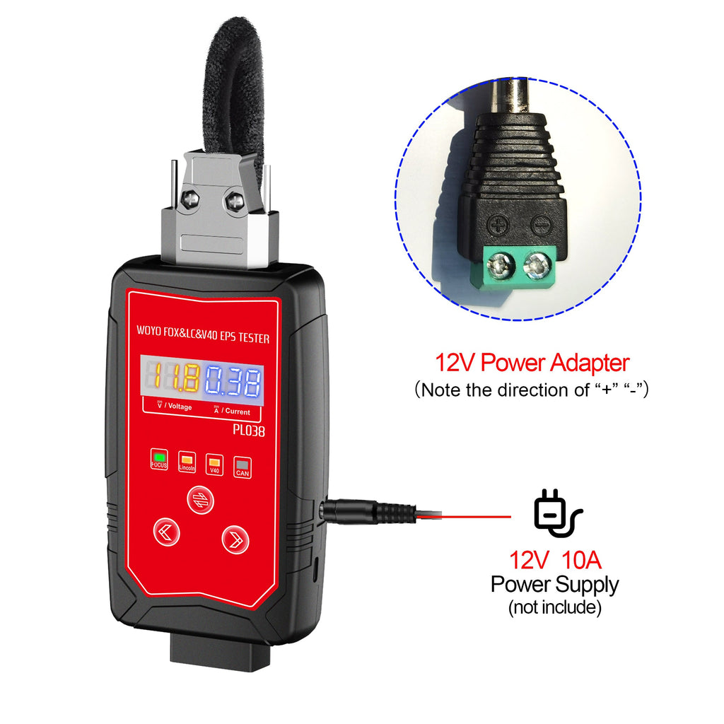 Motor EPS Tester Iron Shell Steering Wheel Motor For Ford Focus Kuga Explorer Lincoln Vol-vo V40