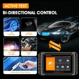 FOXWELL NT809TS Professional Diagnostic Tool TPMS Programming 30+ Service Resets Bi-Directional Control & All-Systems Scan Bluetooth OBD2 Scanner