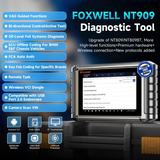 FOXWELL NT909 Professional-Grade OBD2 Scanner Advanced ECU Coding & Bidirectional Diagnostic Tool 30+ Service