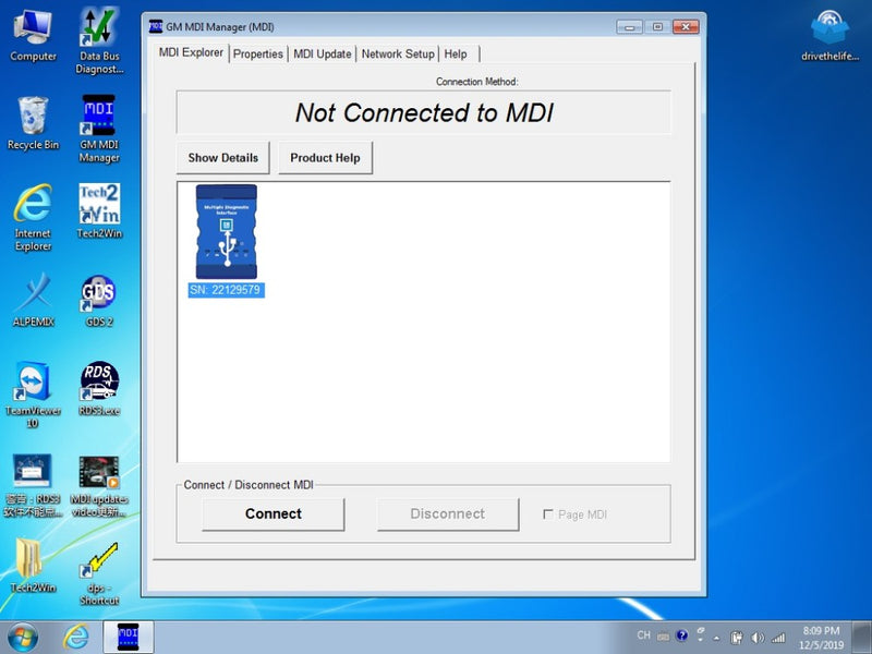 G.M MDI Software HDD GDS Tech2Win Software Work With G.M MDI G.M MDI 2 Support Vehicles till 2024