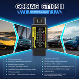 GODIAG GT105 II ECU Immo Prog AD ECU Connector Support Ford All Key Lost