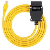 GODIAG GT109 DOIP-ENET Diagnostic Programming Cable with Voltage Display Replace BM.W ENET Cable