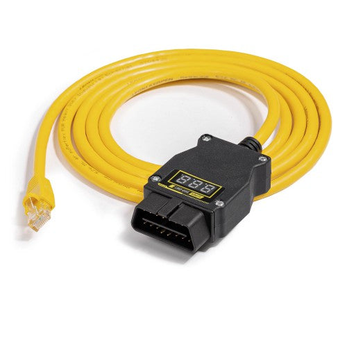 GODIAG GT109 DOIP-ENET Diagnostic Programming Cable with Voltage Display Replace BM.W ENET Cable