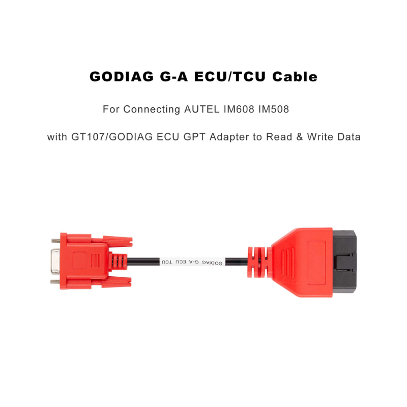 GODIAG G-A Pro ECU/TCU Cable Iinks AUTEL IM608/IM508 To GT107/GODIAG GPT Adapter For Data Read/Write 2025
