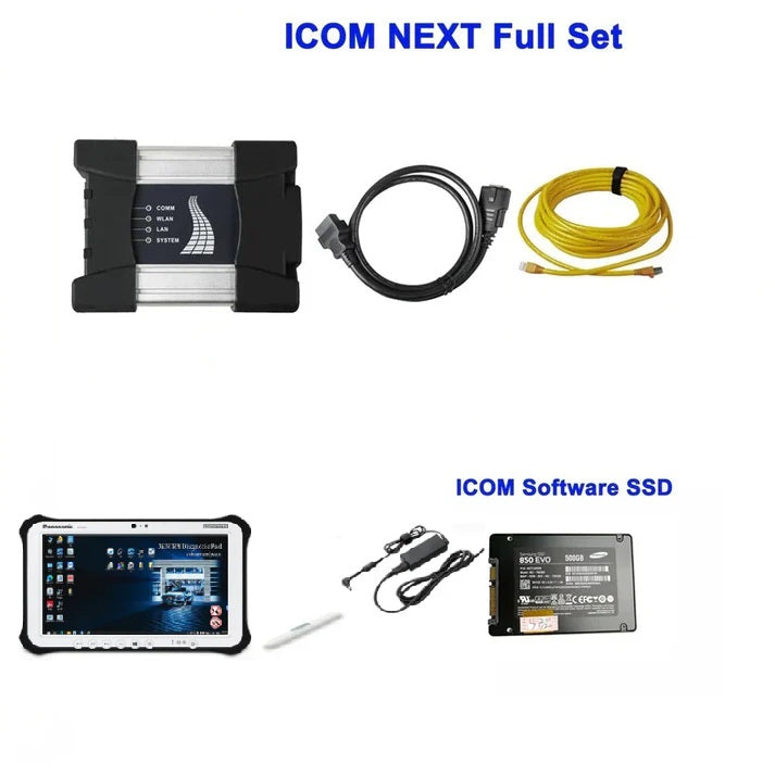 ICOM NEXT WIFI For B-MW Diagnostic & Programming With V2025.05 Engineers Softwarere