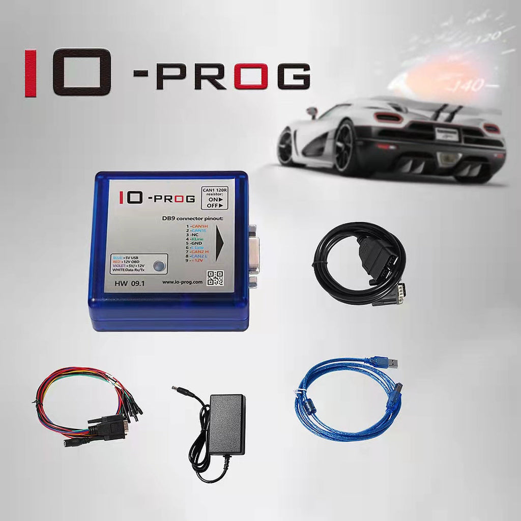 IO-PROG ECU Programmer With G-M/OPE-L ECU Activation Modules & Functions