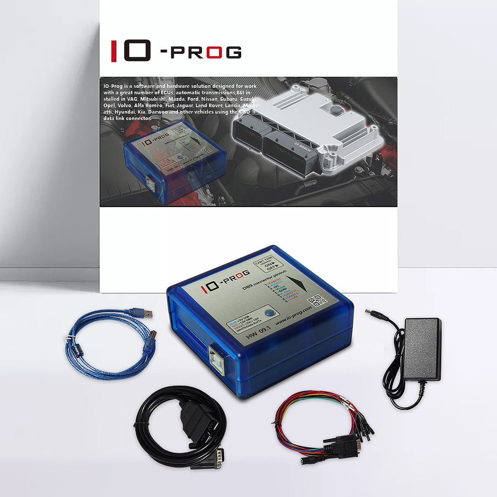 IO-PROG ECU Programmer With G-M/OPE-L ECU Activation Modules & Functions