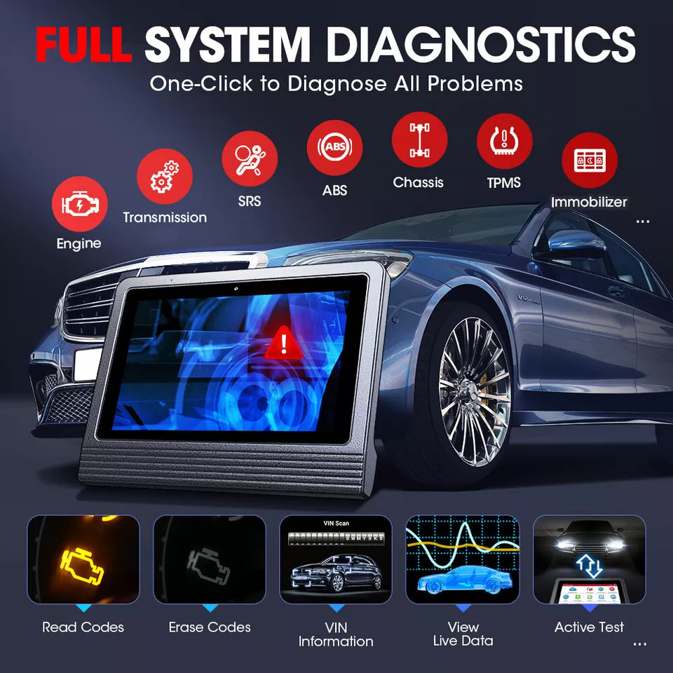 LAUNCH X431 PRO3S+Smartlink HD Heavy Duty Truck Diagnostic Scanner