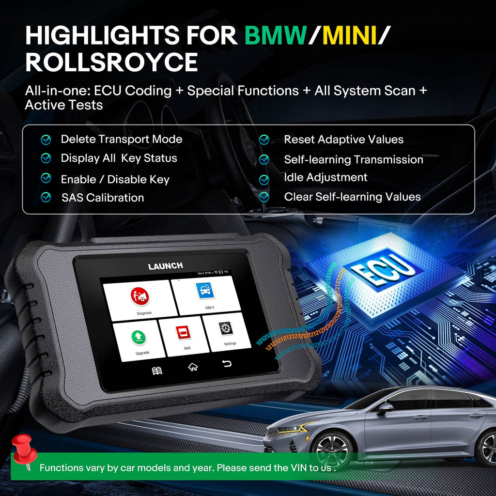LAUNCH X431 Creader Elite 2.0 BBA Scanner