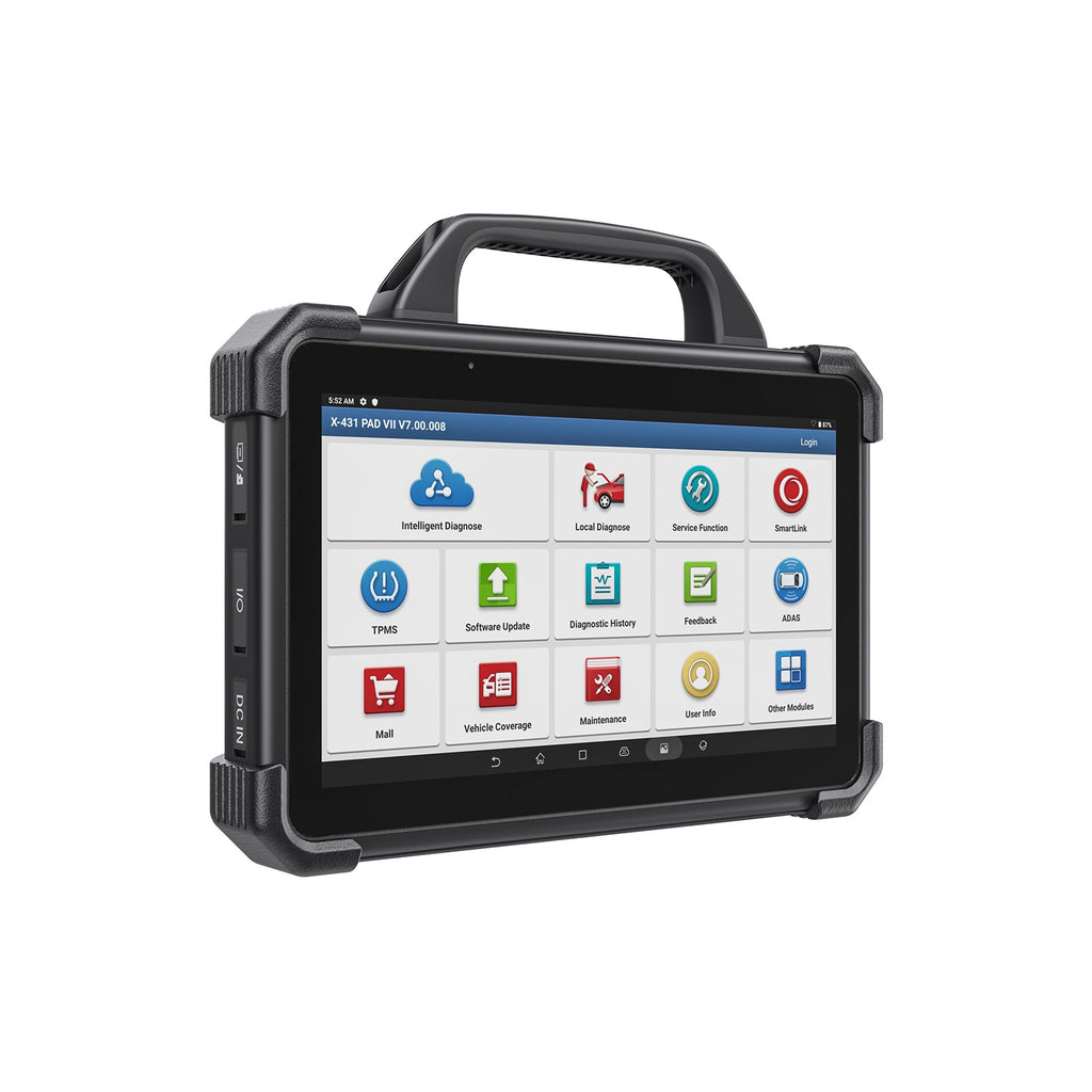 Launch X431 PAD VII Pad 7 Elite J2534 Bi-Directional Scanner with SmartLink Connectivity ADAS Calibration ECU Coding TPMS  Mapping 60+  Services