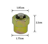 Diesel Common Rail M12 14 16 18 20 Fuel Injector Cap Block Off Tool for Chevy GMC Duramax 6.6L and Dodge Cummins 5.9L Some Models