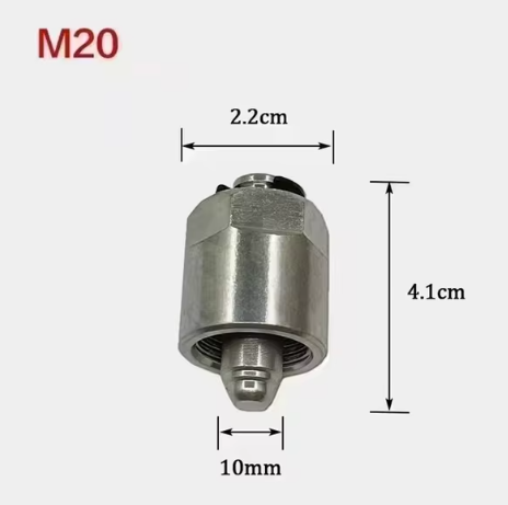 Diesel Common Rail M12 14 16 18 20 Fuel Injector Cap Block Off Tool for Chevy GMC Duramax 6.6L and Dodge Cummins 5.9L Some Models