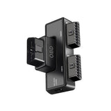 OBD II OBD2 16 Pin Splitter Extension Adapter One-to-Two 2X Female and 1X Male