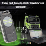Original Vol-vo VOCOM 2 Tech Tool 88894200 Truck Excavator Diagnostic Tool with PTT 2.7.116 Software Installed in laptop