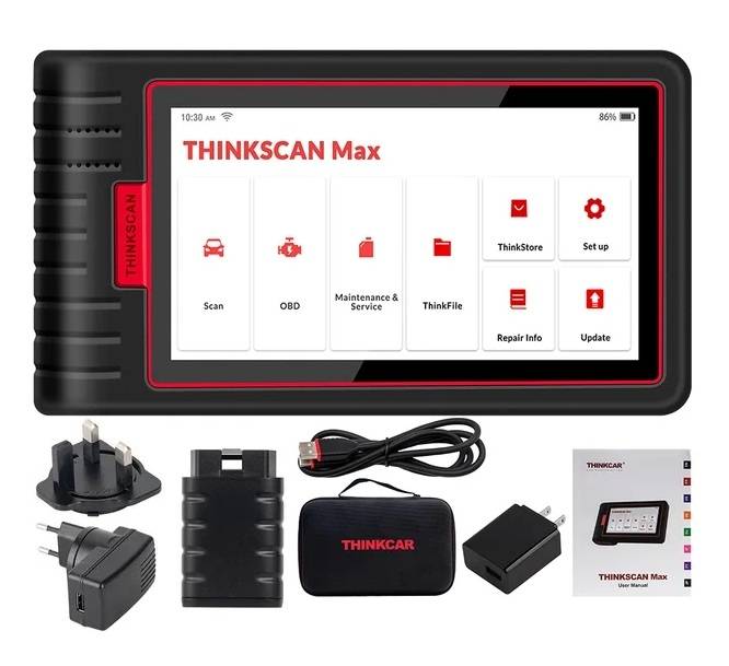 THINKCAR ThinkScan Max OBD2 Scanner Support All System Diagnostics