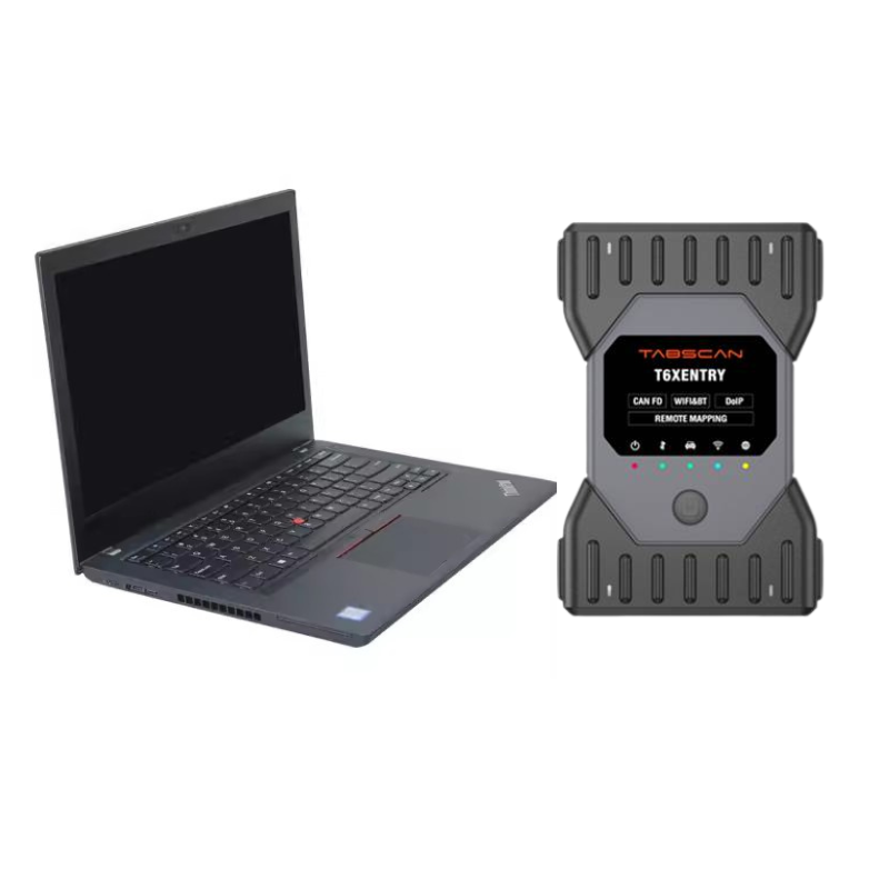 TabScan T6 XENTRY Diagnostic Tool with ThinkPad T470 I5 7200U 512G SSD Software Until 2024.12