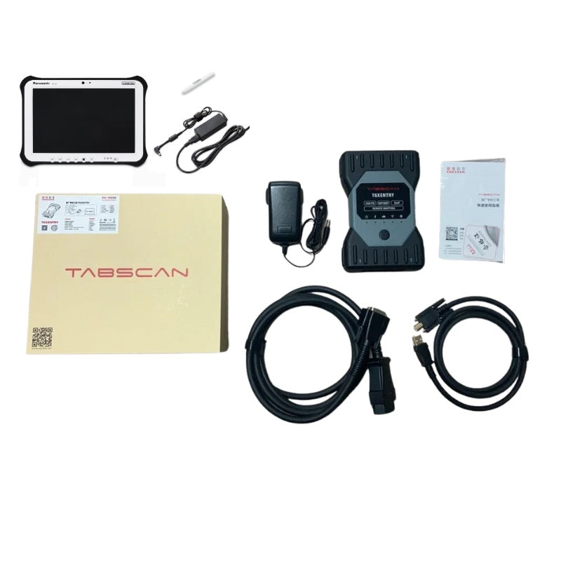 TabScan T6 XENTRY Diagnostic Tool with ThinkPad T470 I5 7200U 512G SSD Software Until 2024.12