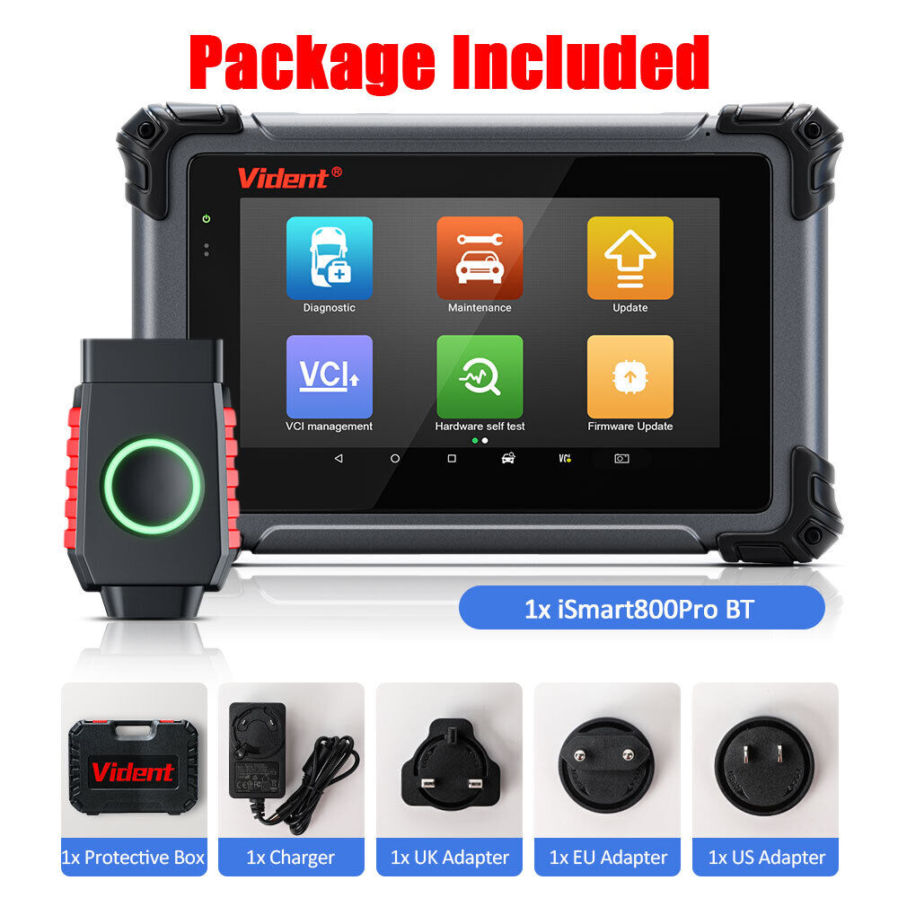 Vident iSmart800 Pro All System Diagnostic Scanner 40 Service