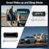 VXDAS Wireless Solar TPMS Tire Pressure Monitoring System with 4 Sensors & 4 Alarm Modes