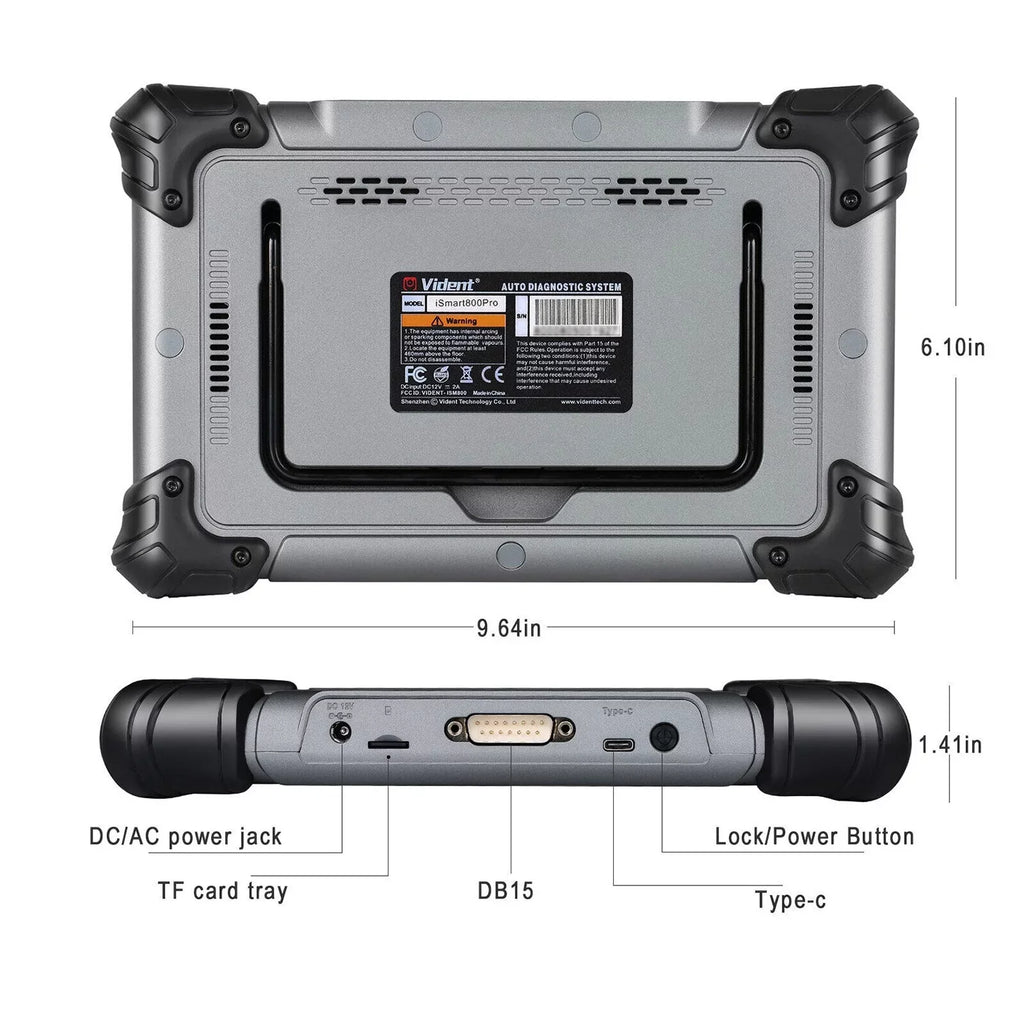 Vident iSmart800 Pro All System Diagnostic Scanner 40 Service