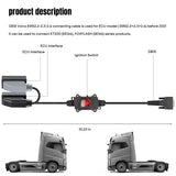 V-olvo Renault TRW EMS2.2-2.3-2.4 Connecting Cable for KT200 II / KT200