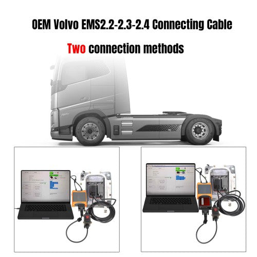 V-olvo Renault TRW EMS2.2-2.3-2.4 Connecting Cable for KT200 II / KT200