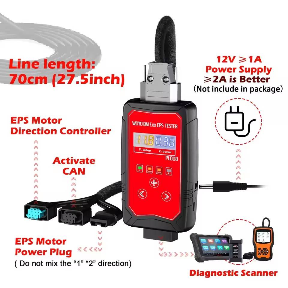 WOYO PL008 B.MW EPS Test platform for B.MW E90 E81 E82 E84 E88