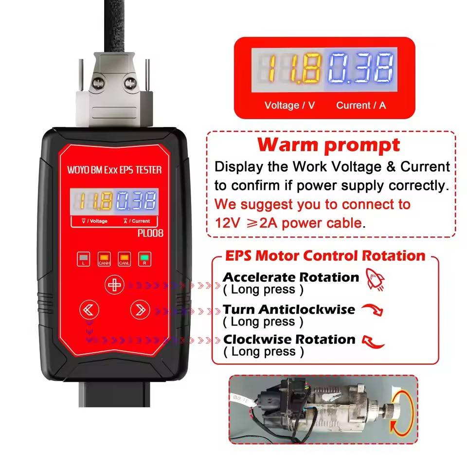 WOYO PL008 B.MW EPS Test platform for B.MW E90 E81 E82 E84 E88