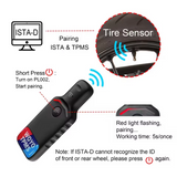 WOYO PL002 BMW Motorcycle TPMS Reset Tool  ISTA-D-Compatible Pressure Sensor Activator with Full Tire ID Recognition