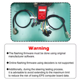 WOYO PL028 Automotive Diagnostic Tool Steering Wheel EPS Tester Compatible With Mercedes Benz Coupe & BMW MINI