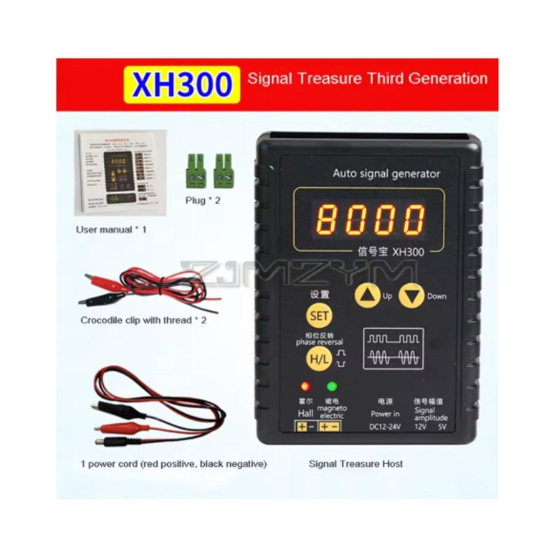 XH300 Signal Treasure 3rd Gen Automotive Sensor Simulator & Signal Generator (12V-24V)for Wide Voltage Diagnostics